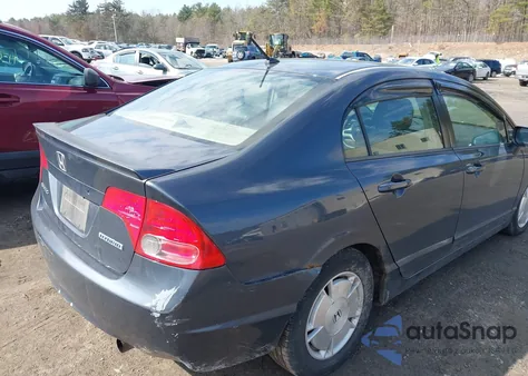 2006 Honda Civic Hybrid из США, поврежденный, VIN JHMFA36266S005846